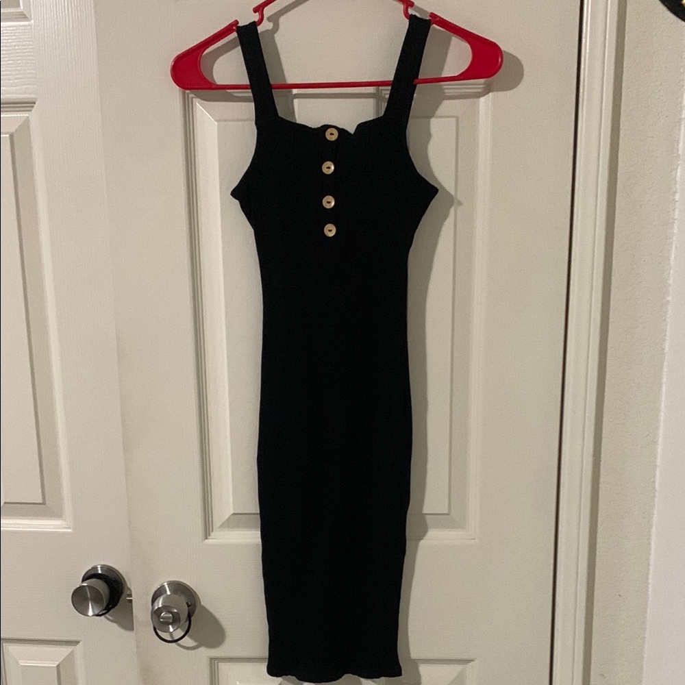 black dress